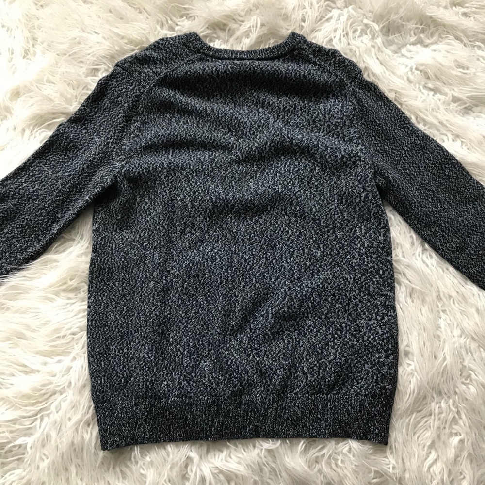 BANANA REPUBLIC BLUE‎ AND NAVY KNIT SWEATER - Picture 7 of 9